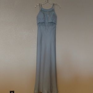 Light blue long gown